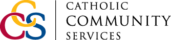 the logo of Catholic Community Services