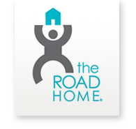 the logo of The Road Home